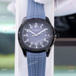 Swiss Quality Chinese Watches Replica  Patek Philippe Aquanaut Watch Citizen 8215 Purple Rubber Strap